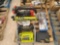 Lot w/Ryobi Electric Pressure Washer, Black Toolbox, Mini Tire Changer & Predator 3500 Inverter