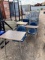Lot w/Student Combo Desk &... Bar Stools