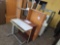 Lot w/Laminating Machine, Rolling Cart & Shelves