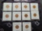 Lot w/Brilliant Uncirculated Old Lincoln Cents & Old Wheat Cents