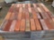 Pallet w/Decorative Bricks
