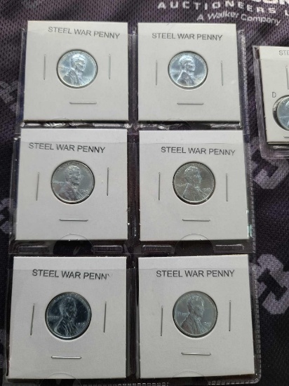Lot w/Steel War Pennies