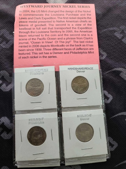 Lot w/Westward Journey Nickel Series