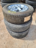 Lot w/(4) Tires & Rims