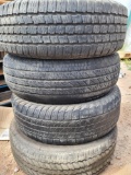 Lot w/(4) Tires & Rims