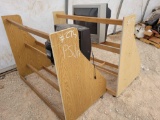 (2) Bookshelves with (2) TV's