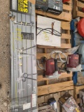 Lot w/Heavy Duty Mobile Miter Saw Stand, (2) Airless Paint Sprayers & Small Measurable Table