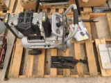 Lot w/Color System Security Camera, 10gal Fortress Air Compressor & 8'' Cut-Off Saw