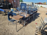 Group of Student Combo Chairs