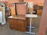 Lot w/Tables & Shelves