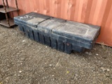 Lot w/Black Plastic Toolbox