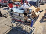 Shopping Cart w/Misc Items
