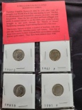Lot w/(8) Brilliant Uncirculated Roosevelt Dimes