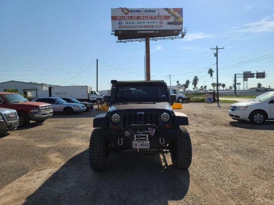 2012 Jeep Wrangler Unlimited Multipurpose Vehicle (MPV), VIN # 1C4BJWFG8CL120712