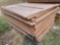 Lot w/ disassembled shipping plywood crates apprx. 7 ft x 5ft