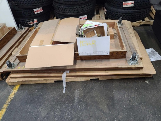 Lot w/Bookcase & Misc Items