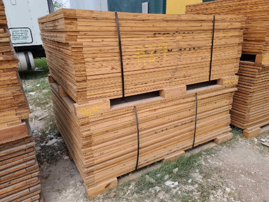 Lot w/Disassembled Shipping Plywood Crates apprx. 7ft. x 5ft.