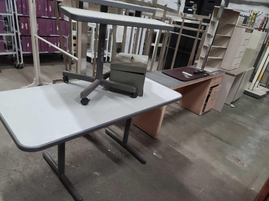 Lot w/Tables & File Cabinets