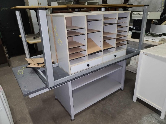 Lot w/Tables & Small Shelving