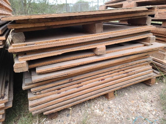 Lot w/Disassembled Shipping Plywood Crates apprx. 7ft. x 5ft.