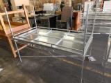 (2) Aluminum Prep Tables