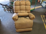 Brown/Beige Recliner