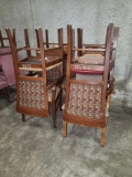 Group of Light Brown chairs