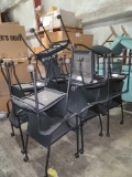 Group of Black Chairs