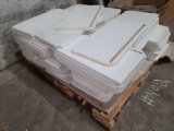 Lot w/White Wooden Boards