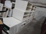 Lot w/Group of Cubby Shelves