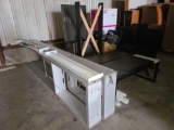 Lot w/ File Cabinets, Rolling Chairs, Benches