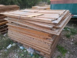 Lot w/Disassembled Shipping Plywood Crates apprx. 7ft. x 5ft.