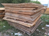 Lot w/Disassembled Shipping Plywood Crates apprx. 7ft. x 5ft.