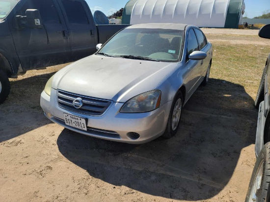 2003 Nissan Altima Passenger Car, VIN # 1N4AL11DX3C206485