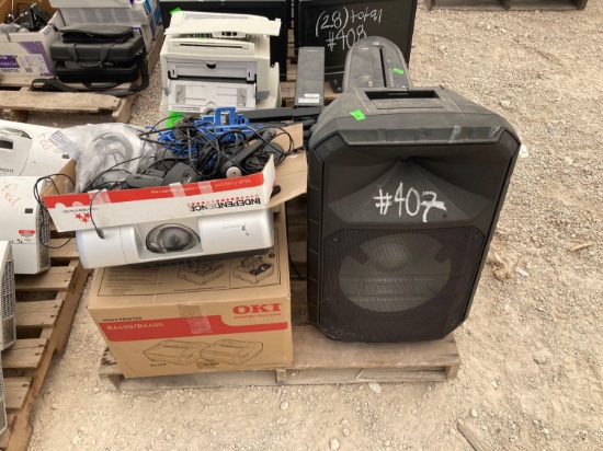 Ion Speaker, Shredder, Printer, Oki B4600 Printer, Computer mouses