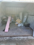 (UNIT # 84) Mattress, Box spring, Lawn Chairs, Playpen, Dresser, Chairs, Misc