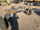 Blue Trailer Frame for Tank