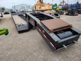 1992 Witzco Challenger Lowboy Detach RG35 Trailer (NEW DECK)