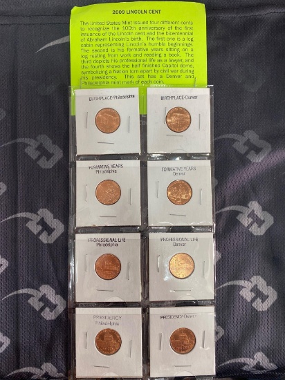 (8) 2009 Lincoln Cent