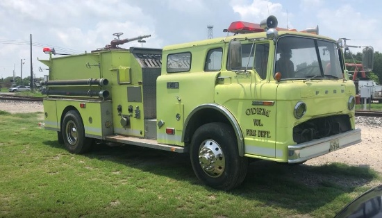 1979 Ford C8000 Fire Truck VIN#D80DVEE6366