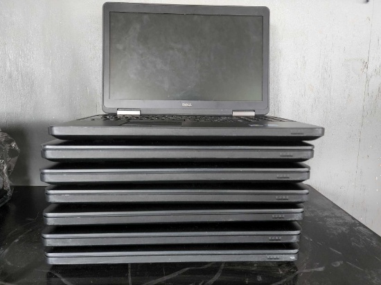 (7) Dell Latitude E5540 Laptops