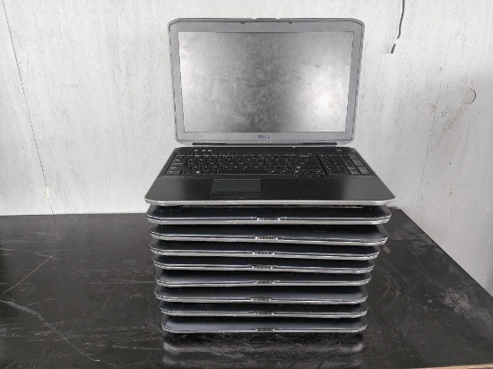 (9) Dell Latitude E5530 Laptops