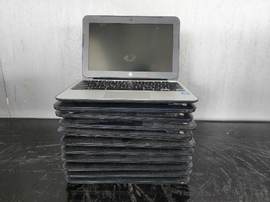 (22) HP Chrome Laptops