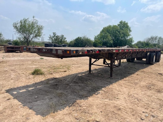 Transcraft T/A Flatbed Trailer 48ft Spread Axle No Title