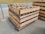 Group of Desc. Hose Assy 4x25 Fuel Mil Parts in Wooden Pallet