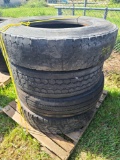 (4) Dunlop Tires