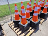 (50) Great Bear New Safety Traffic Cones