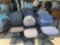Group of Roll Around Chairs
