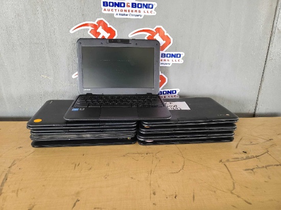 (9) Lenovo Chromebooks