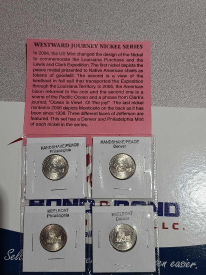 10 Westward Journey Nickel Series Set